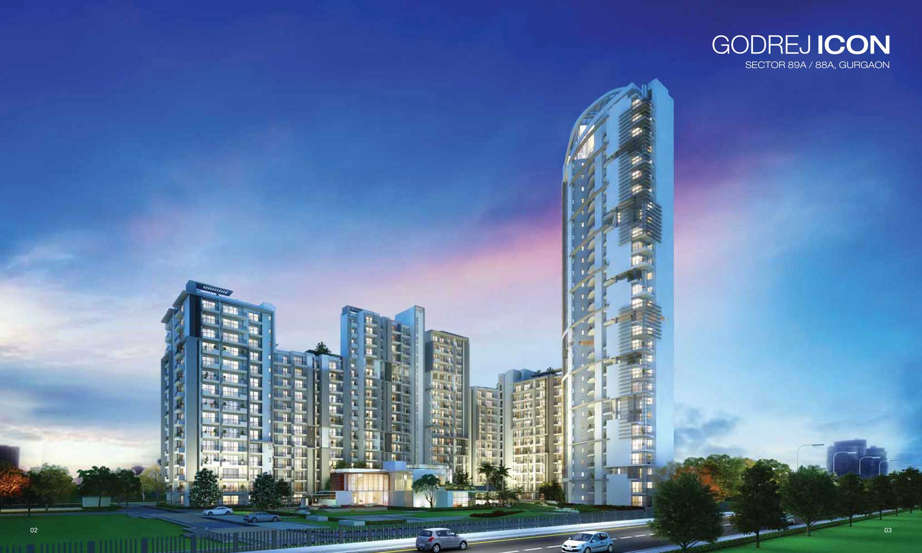 Godrej Icon Luxury Apartments Sector 88A 89A Gurgaon