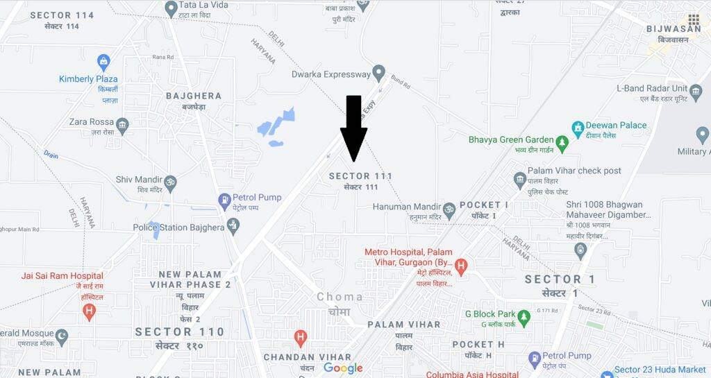 smart-world-sector-111-gurgaon-location-map