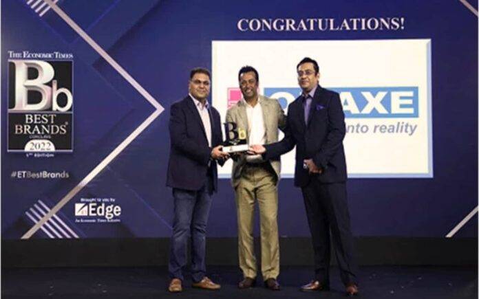 Omaxe Recognized as Best Brand 2022 by The Economic Times