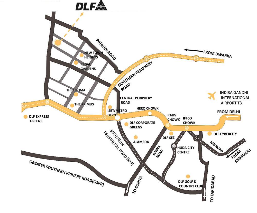 Dlf Club Arcade Location Map