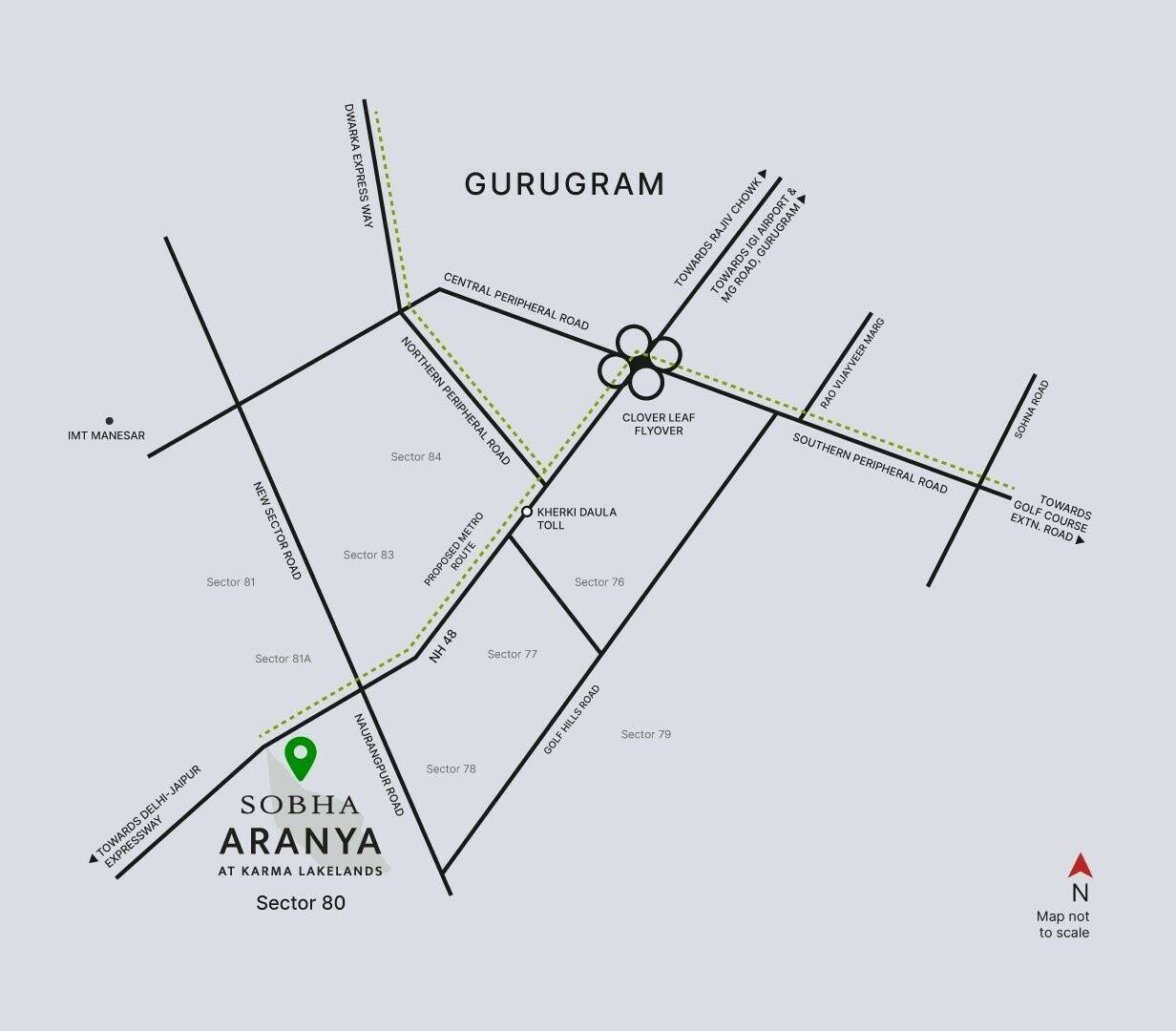 Sobha Aranya Sector 80 Gurgaon Sobha Karma Lakelands New Gurgaon