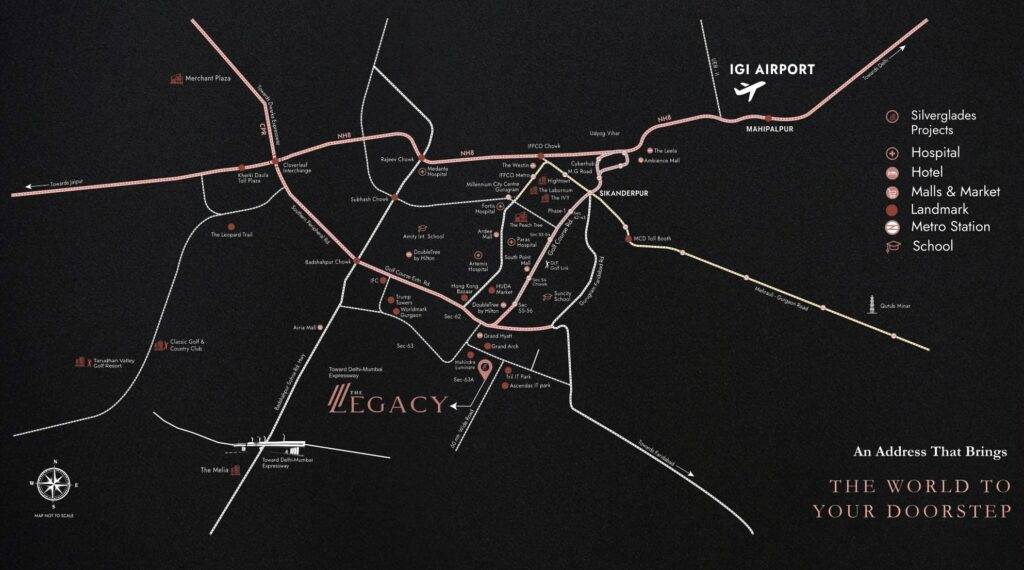 Silverglades Legacy Location Map