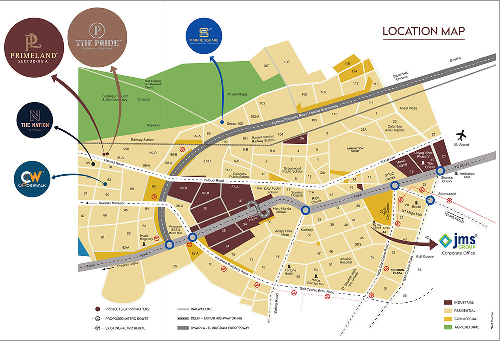 Jms-Group-Pride-Avenue-Location-Map