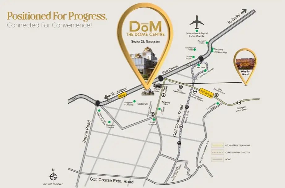 Ithum The Dom Centre Location Map