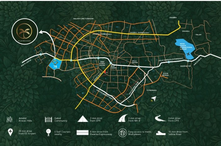 Grace Resilviaa gurgaon location map