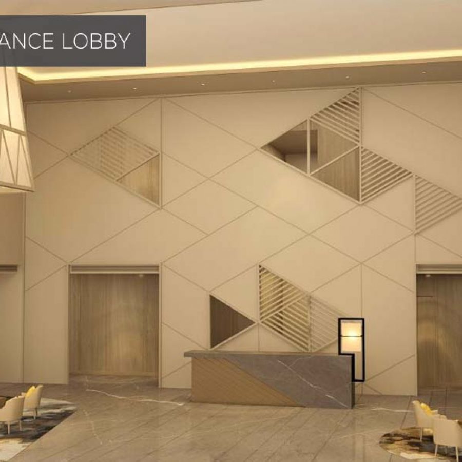 Godrej Serenity grand-entrance-lobby