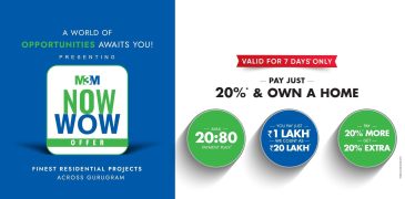 M3M India Presents M3M Now Wow Offer on Residential Projects Gurugram