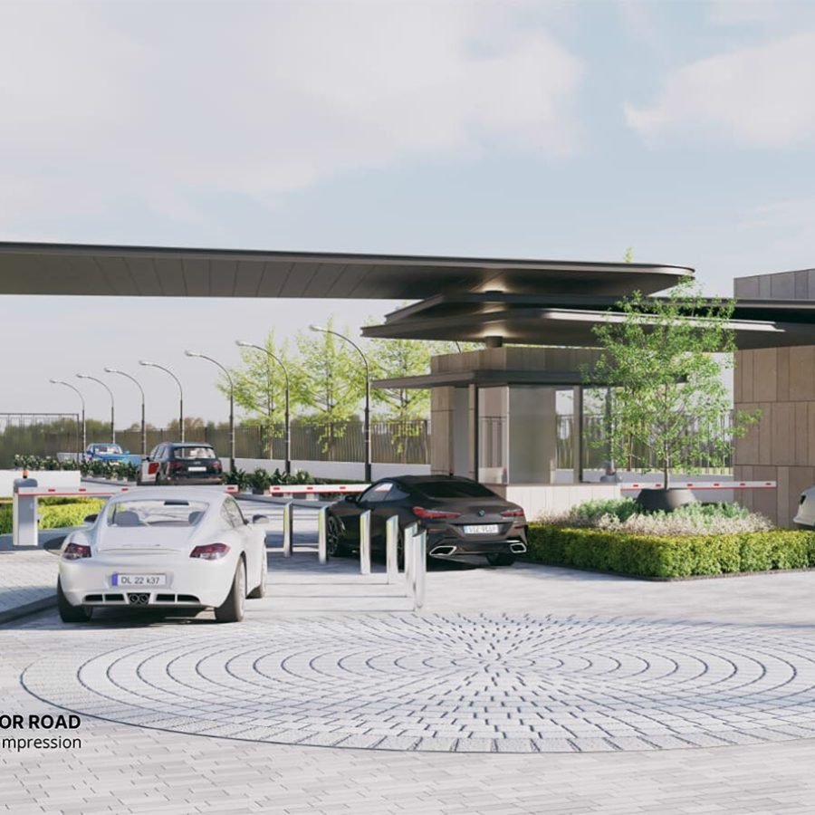 Prime Residences entrace gate