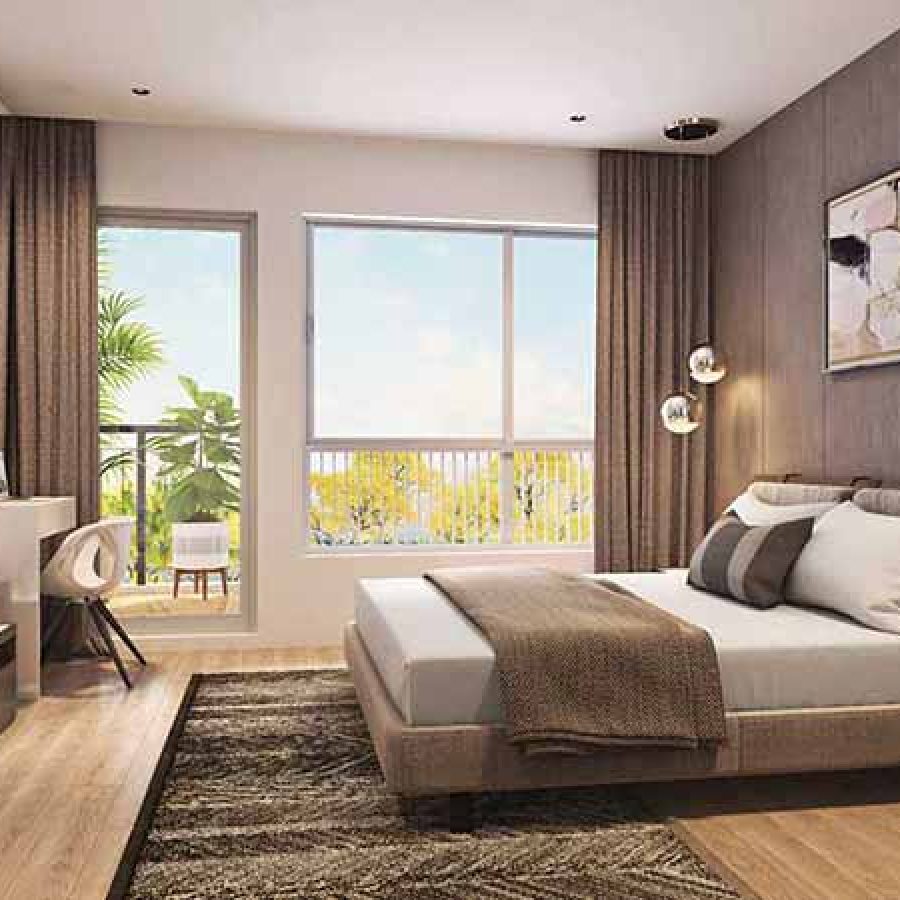 Shapoorji Pallonji Joyville Gurgaon Master Bedroom