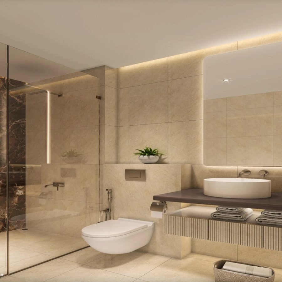 Shapoorji Pallonji The Dualis Washroom