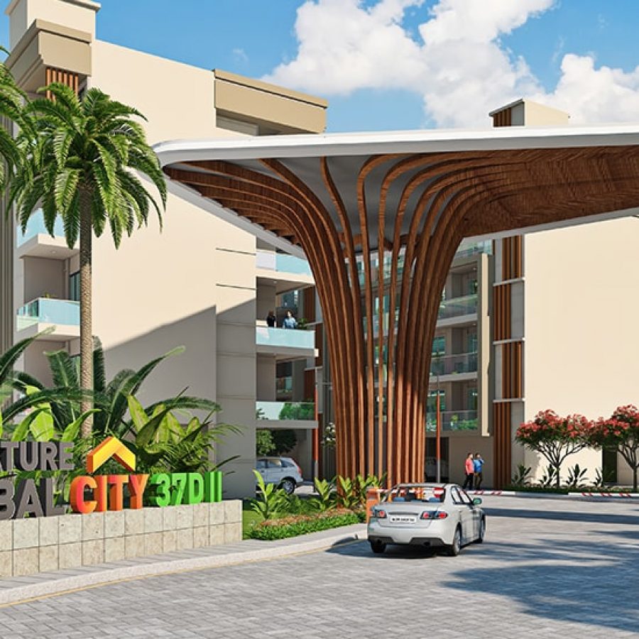 Signature Global City 37D II entry-gate