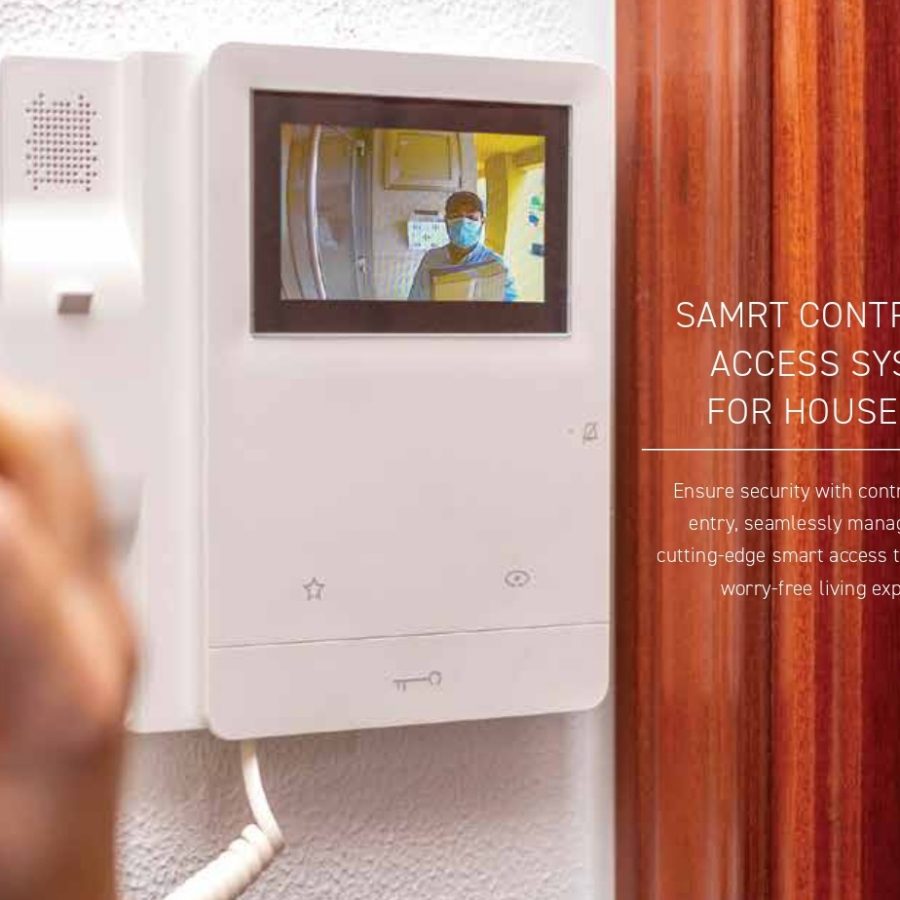 Signature Global De-Luxe DXP Smart Cantrolled Access System For House Help